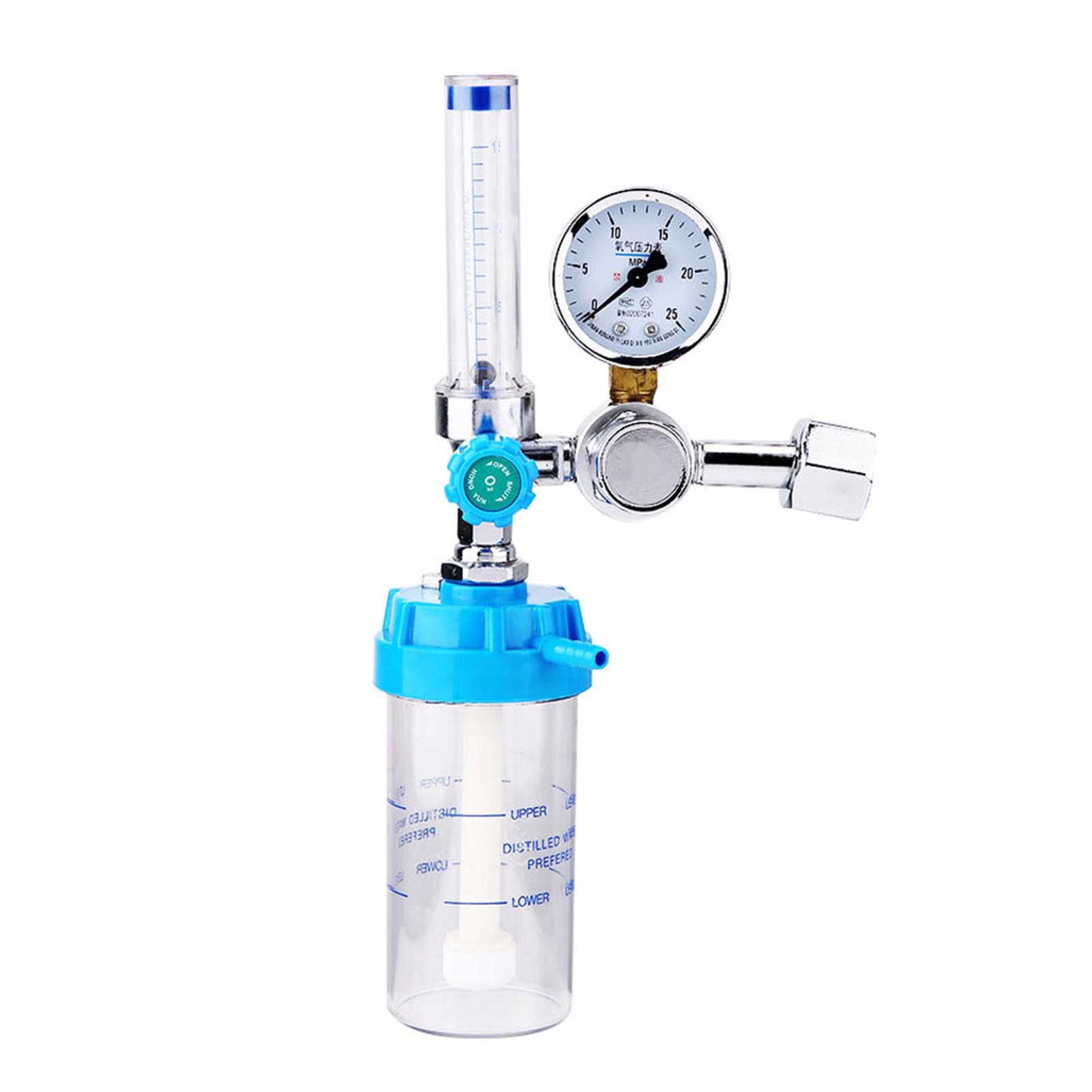 YH.YX11A Typ Inhalátor Kyslíku Měřič Redukční Ventil 15 Mpa G5/8 Bspp