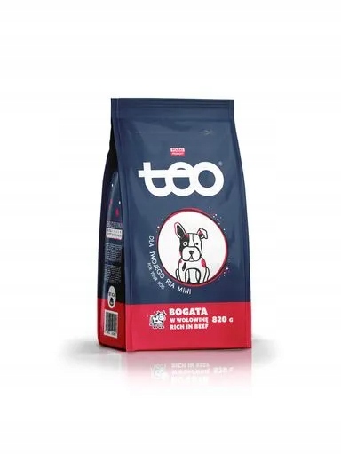 5 x Krmivo krmivo pro psy Teo Mini bohaté na hovězí maso 820 g