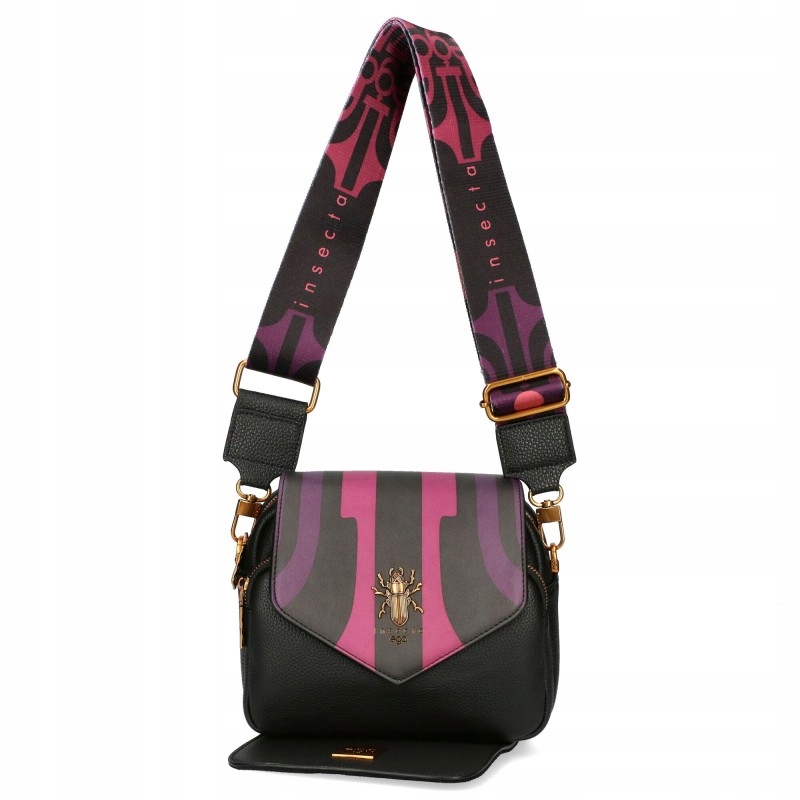 Ego Dámská kabelka s vyměnitelnými klopami Malá Kabelka Přes Rameno Crossbody Kůže