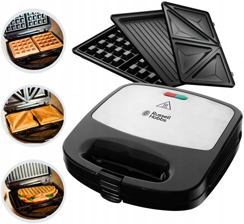 Opiekacz do kanapek gofrownica grill Russell Hobbs Fiesta 24540-56 760W 3w1