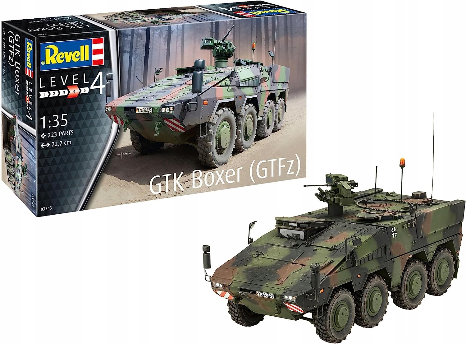 Model Pro Slepení Gtk Boxer GTFz Revell