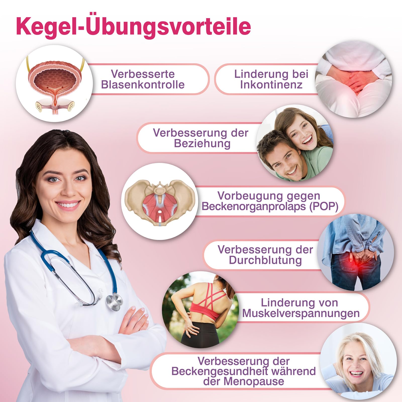 ISTIM V2 Trener Kegla Stymulator Inkontynencji EMS dla Kobiet — miniatura 7