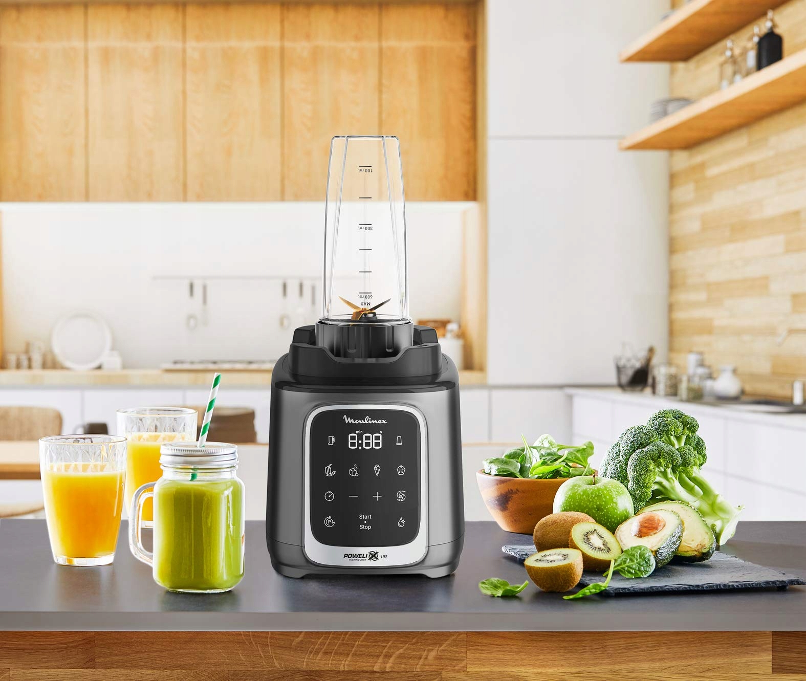 MOULINEX InfinyMix Blender 1600W 5 Programów Tritan 1.75L BPA Free — miniatura 5