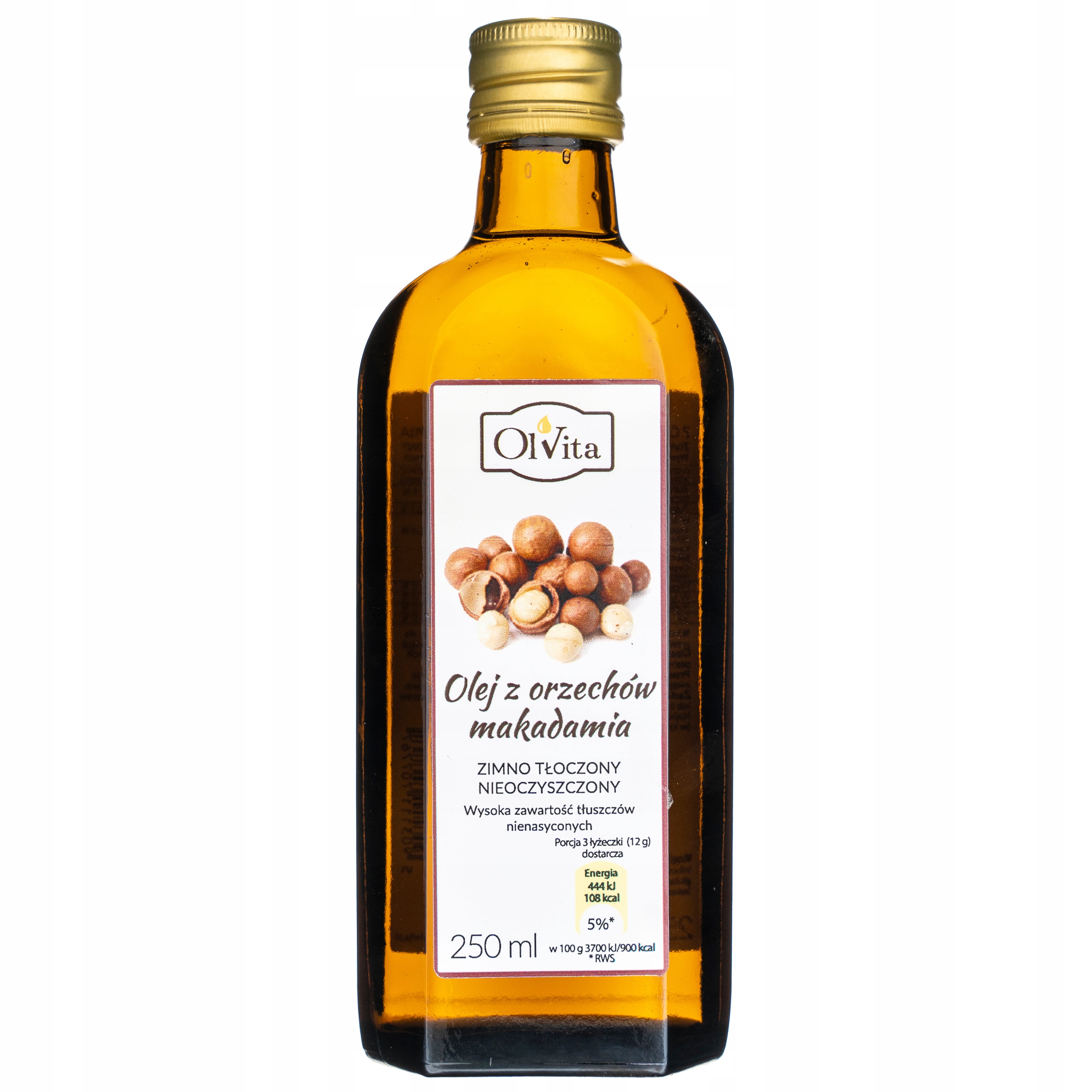 

Olvita Olej Z Orzechów Macadamia Nieoczyszczony