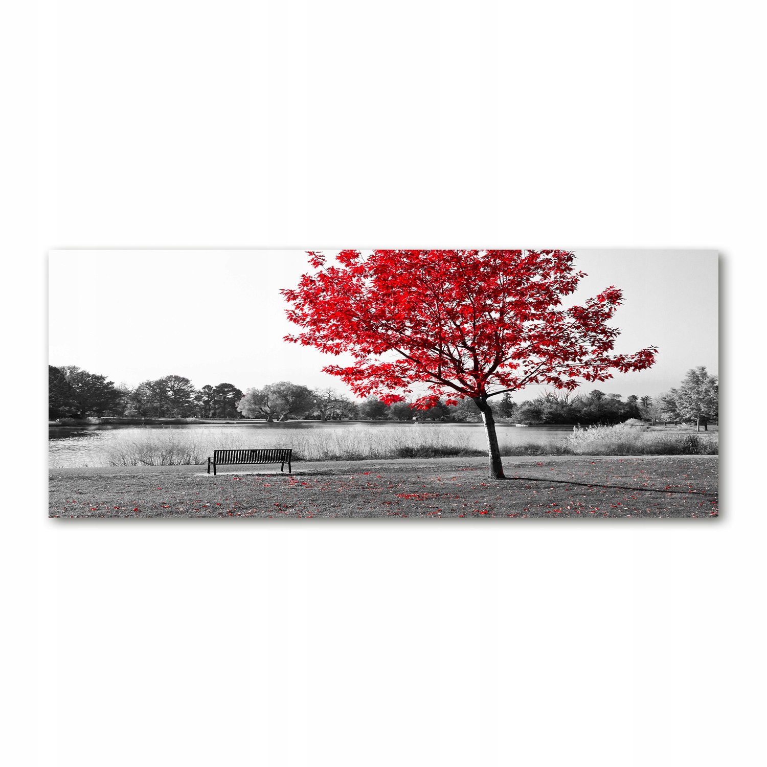 

Foto obraz akryl zdjęcie Czerwone drzewo 125x50 cm