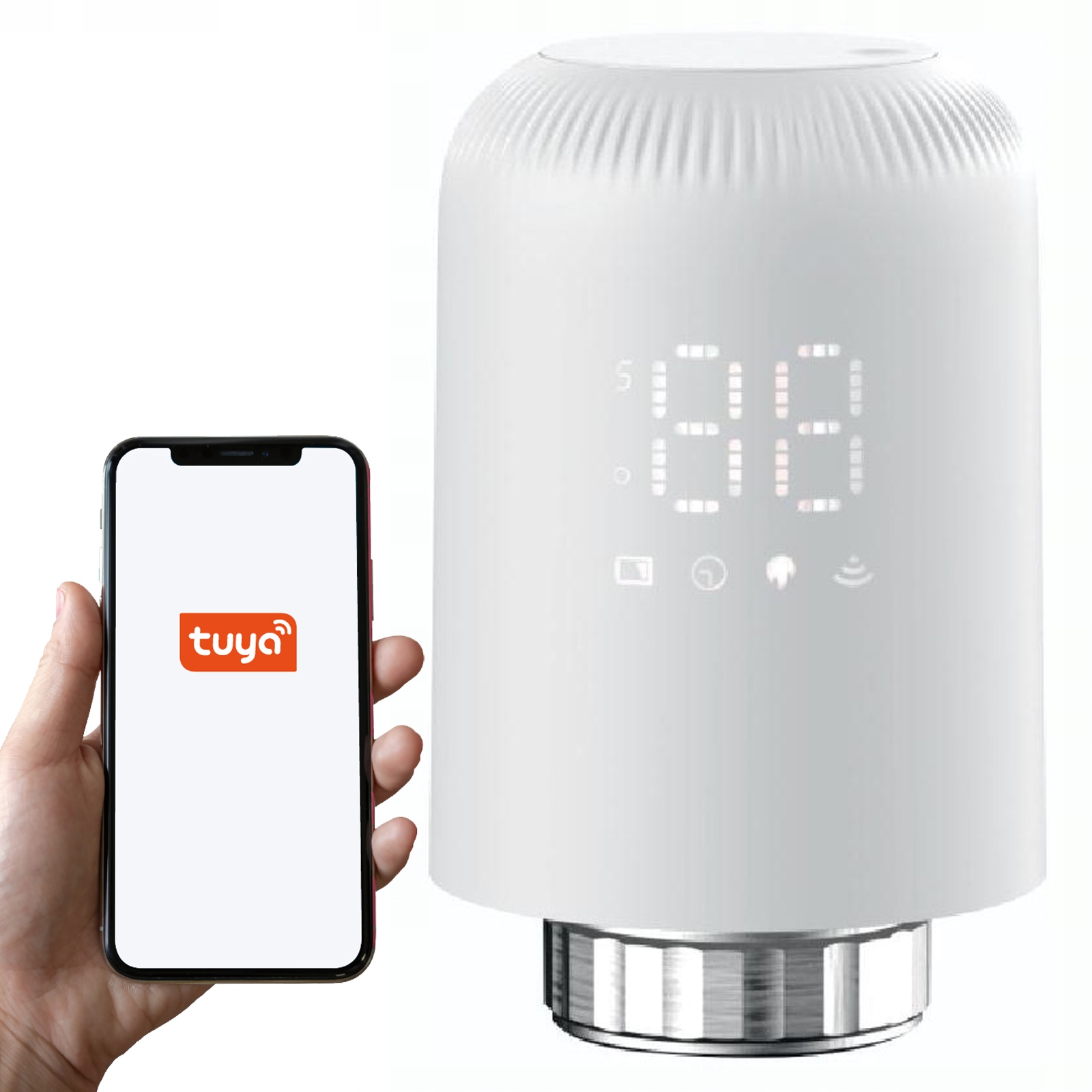 Inteligentní Termostatický Ventil S Radiátorovou Hlavicí Smart Home Tuya Wifi M30