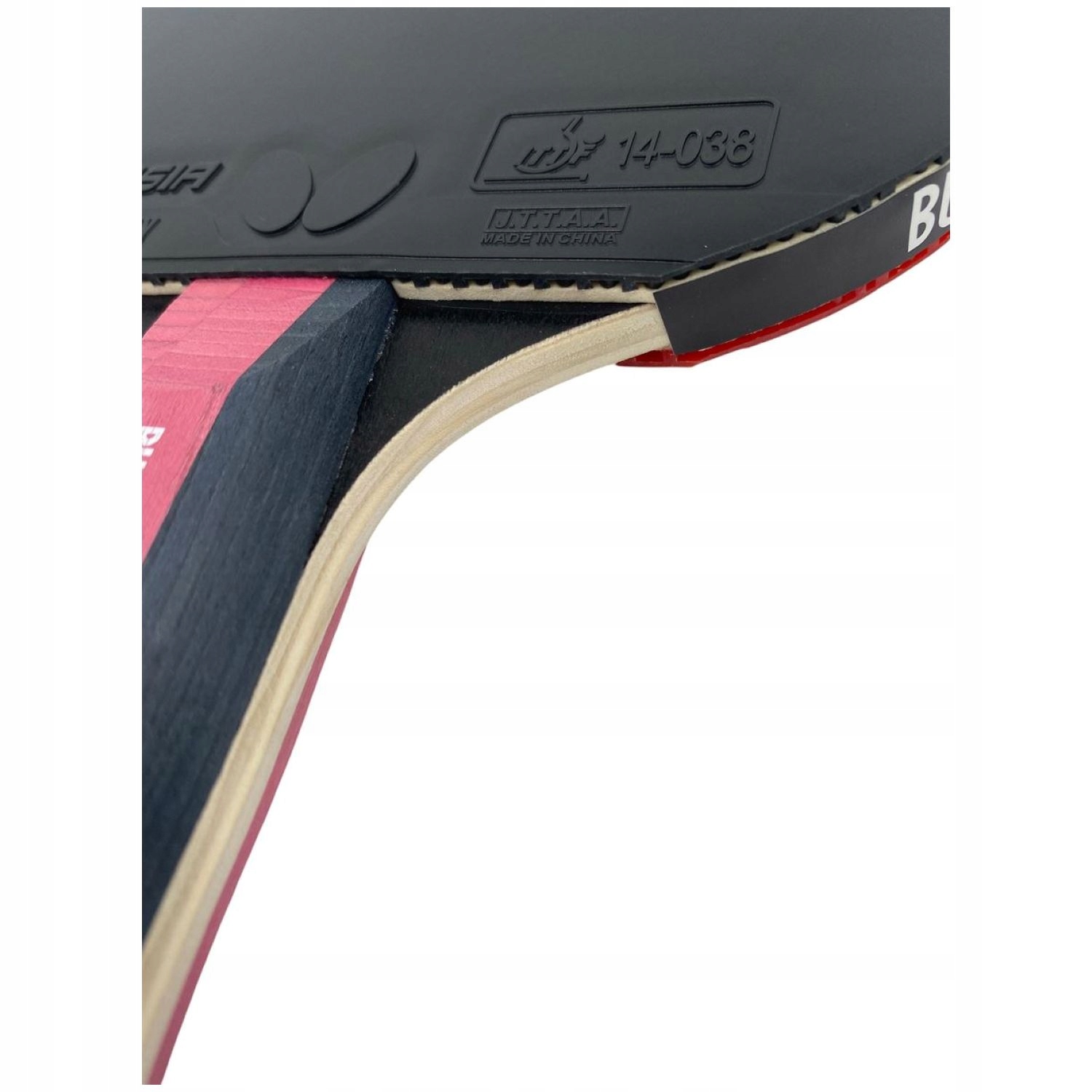 Rakietka Paletka do Tenisa Stołowego Ping Ponga BUTTERFLY Timo Boll Ruby Marka BUTTERFLY