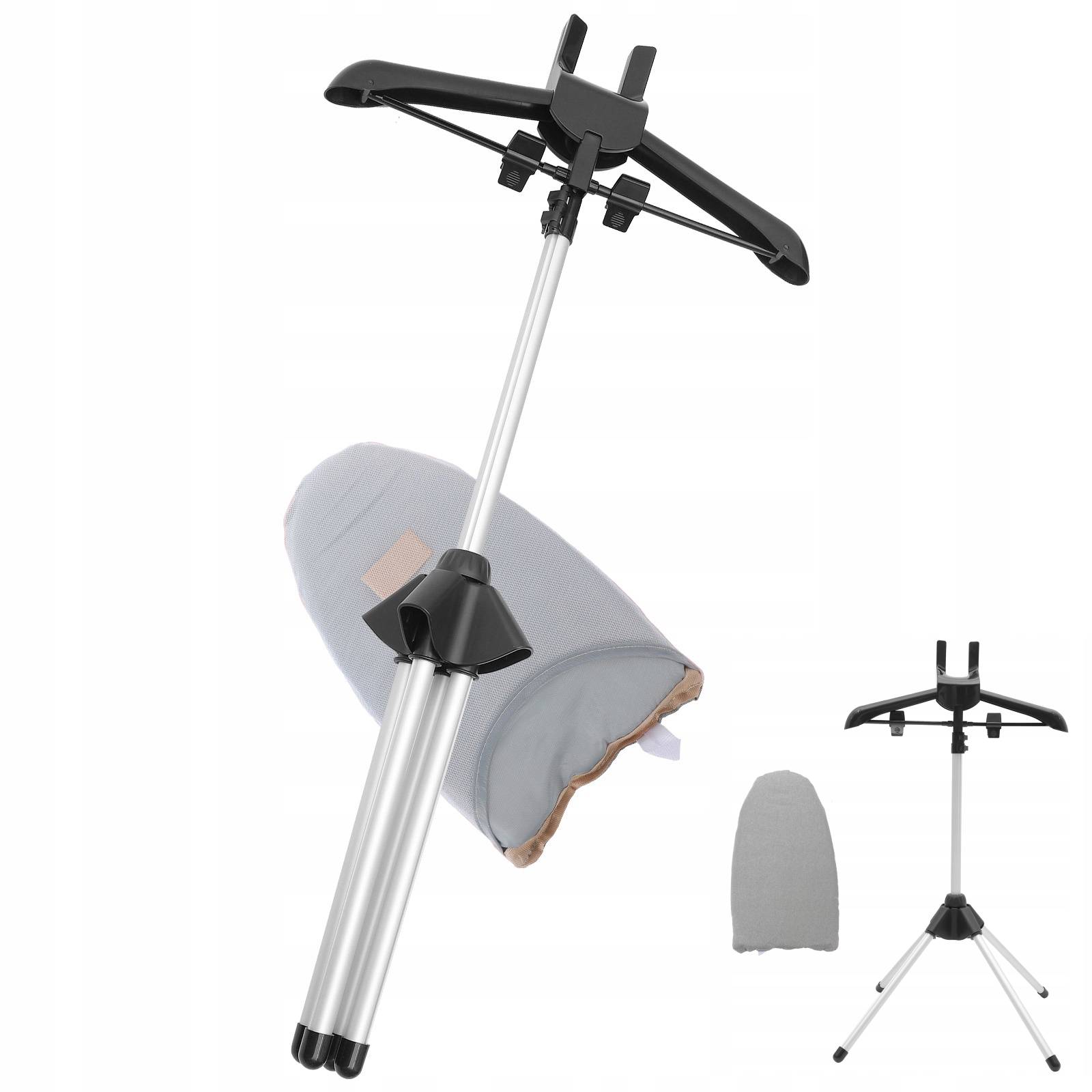 Skládací sada napařovačů oděvů s nastavitelným sušákem a žehlicím prknem