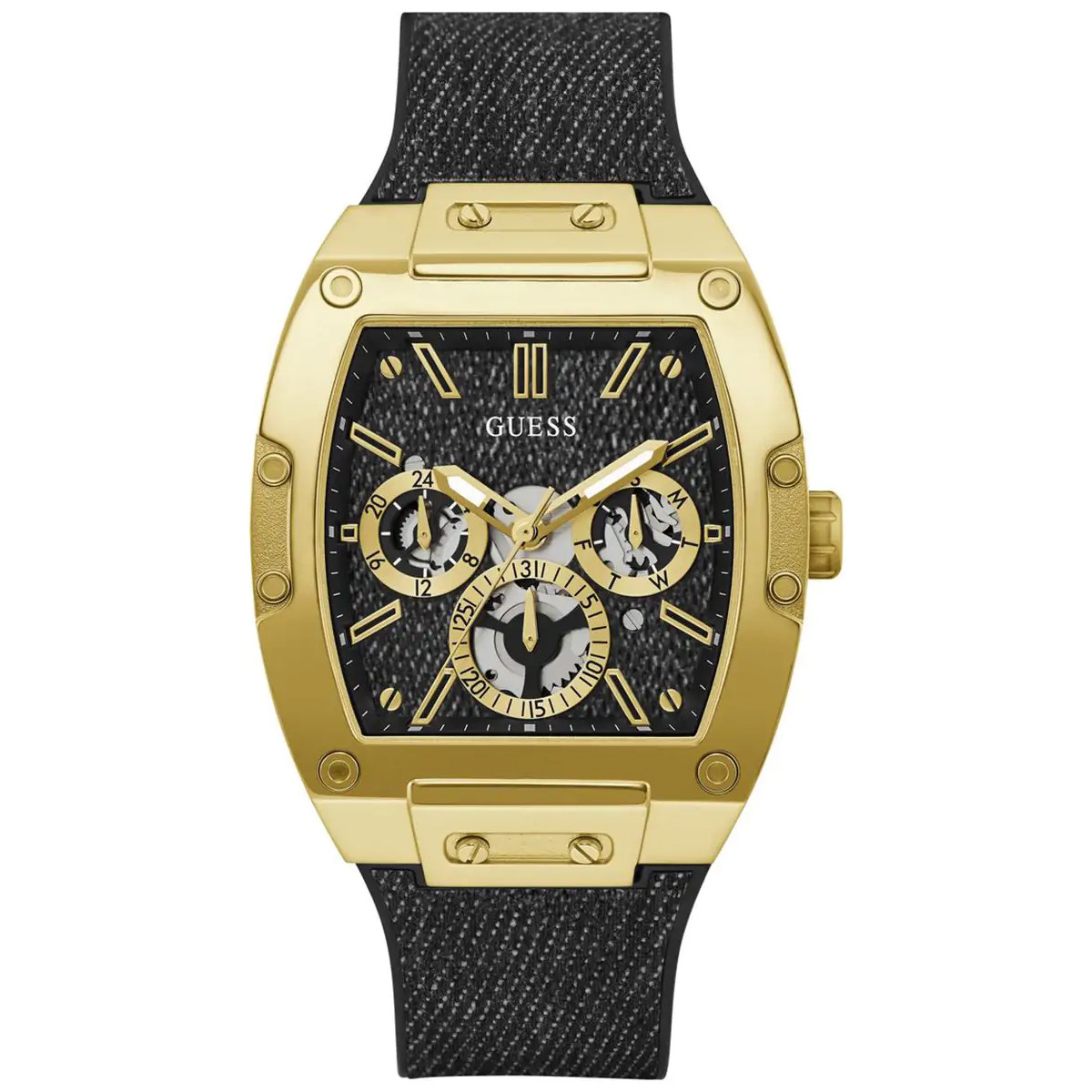 Pánské Hodinky Guess GW0786G1 černý pásek