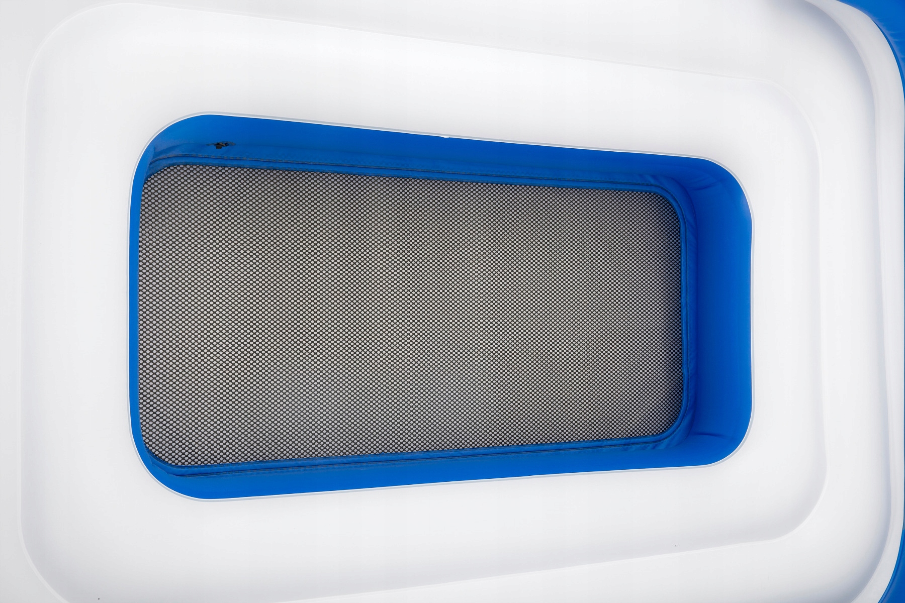 WIELKA PŁYWAJĄCA WYSPA MATERAC DMUCHANY Z BALDACHIMEM BESTWAY DLA 6 OSÓB Szerokość produktu 274 cm