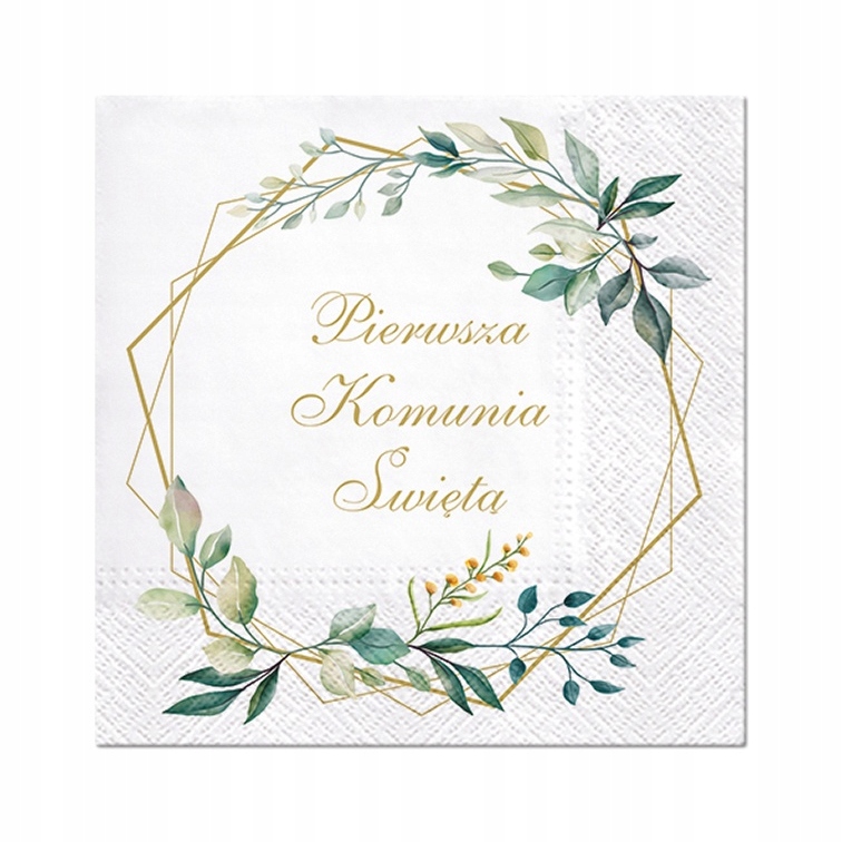 

Serwetki Komunijne Pierwsza Komunia Święta 20szt