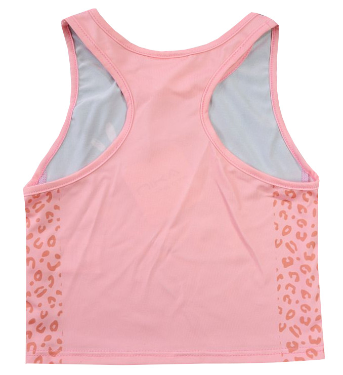 TOP SPORTOWY KOSZULKA krótka FITNES GIMNASTYKA JOGA w-f 122/128 R075E Materiał dominujący poliester