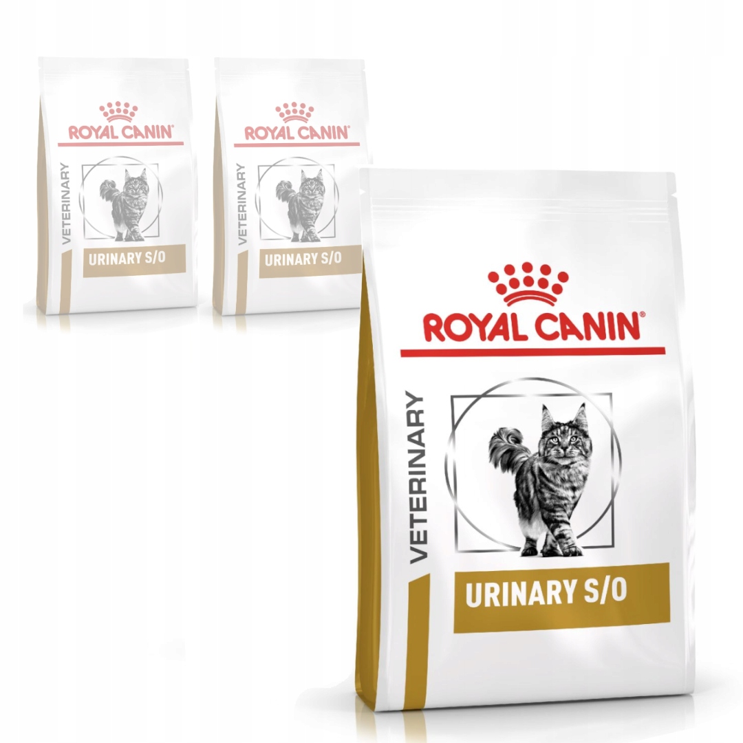 Royal Canin Veterinary Urinary 3x400g Krmivo pro kočky Struvitové kameny
