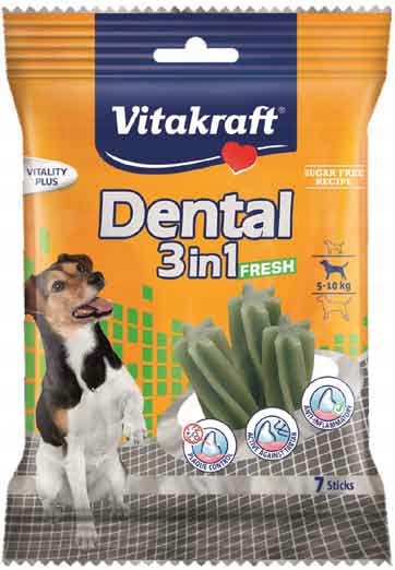 PRZYSMAKI DLA PSA VITAKRAFT DENTAL FRESH 3 W 1
