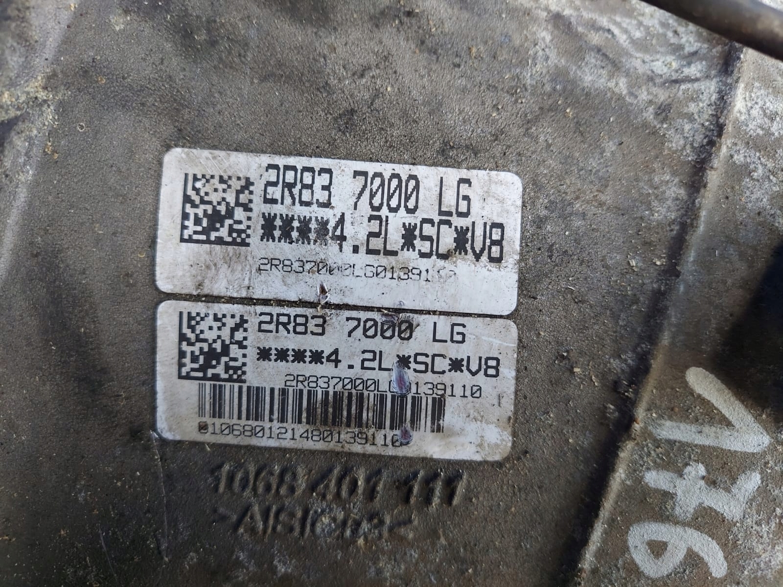 Getriebe JAGUAR S-TYPE 4.2 V8 2R837000LG AUTOMAT