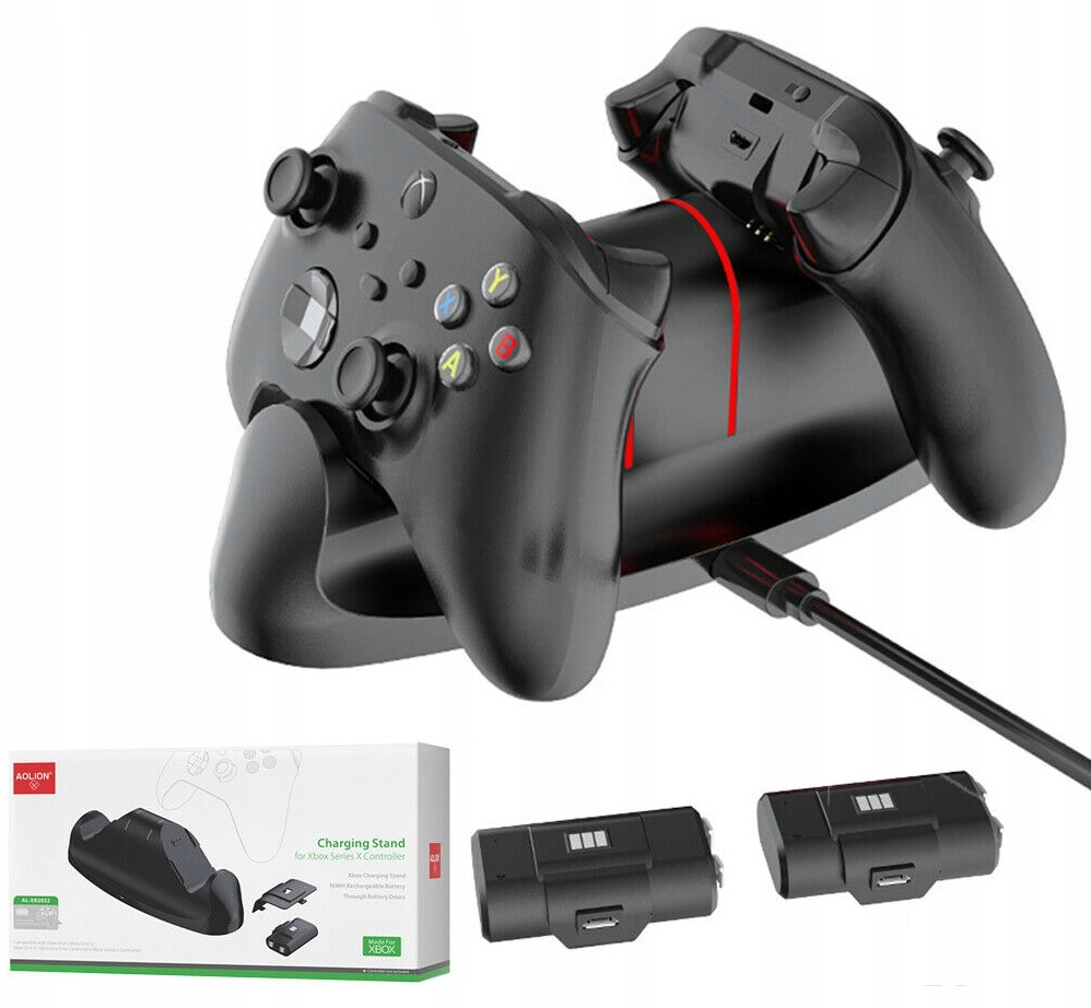 

Ładowarka Stacja 2x Akumulator 1100mAh Xbox One Sx