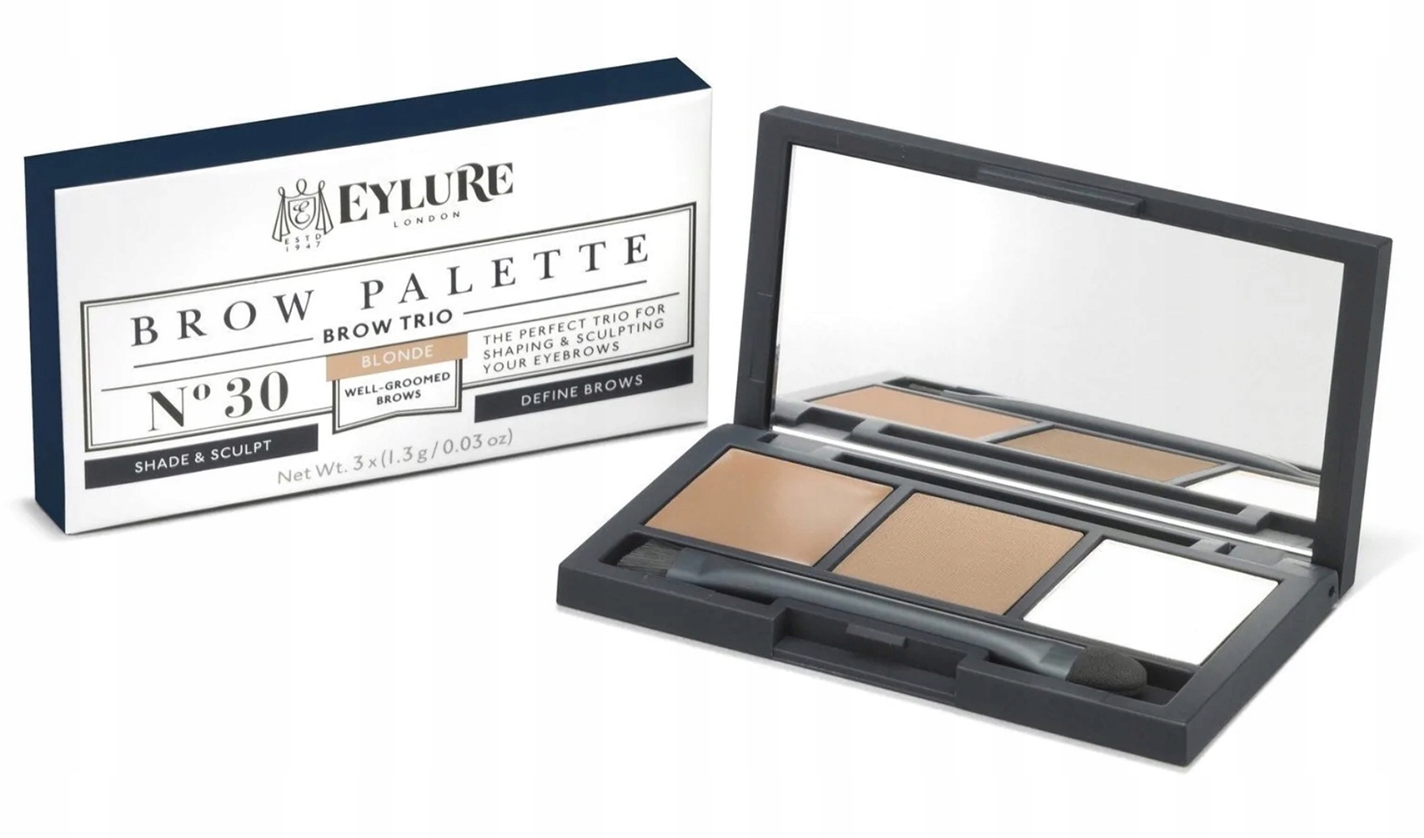 Eylure Brow Palette Brow Blonde Paleta na obočí