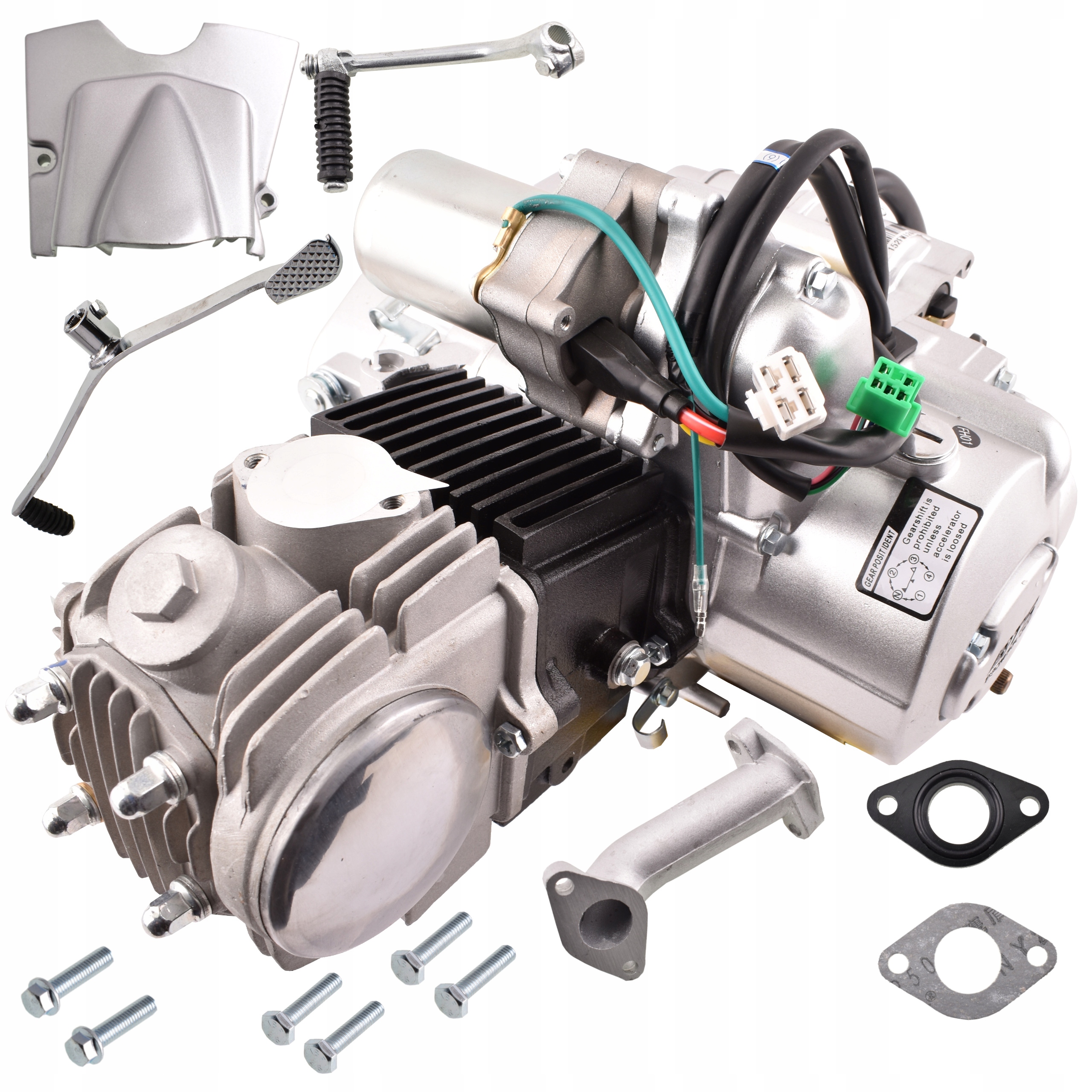 SILNIK MOTOROWER 125cc 4T 50/125cc ! MANUAL 4 BIEGI ROMET JUNAK BARTON ZIPP