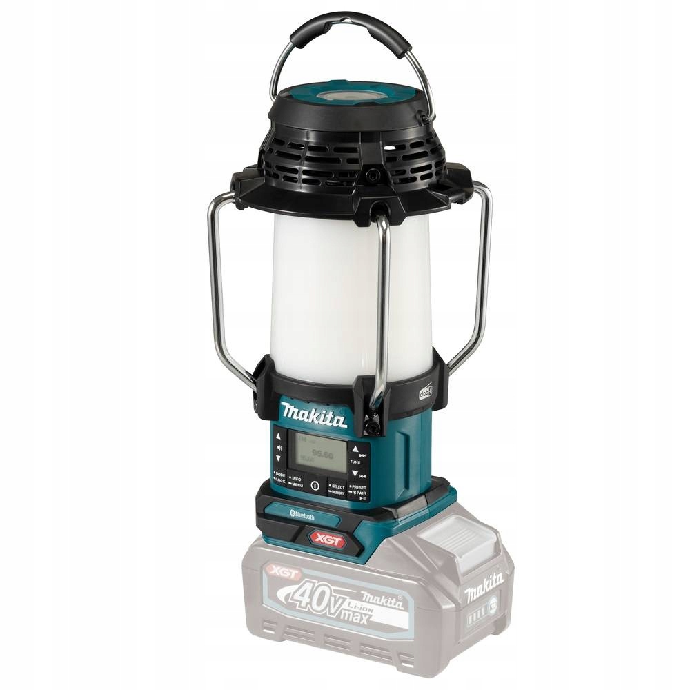 Makita MR009GZ Akum. radio z lampą i latarką Dab Bluetooth 40Vmax body