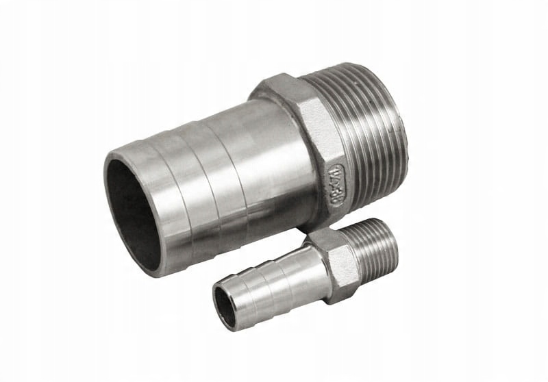 

Króciec 3/4'' na wąż 25 mm nierdzewny A4