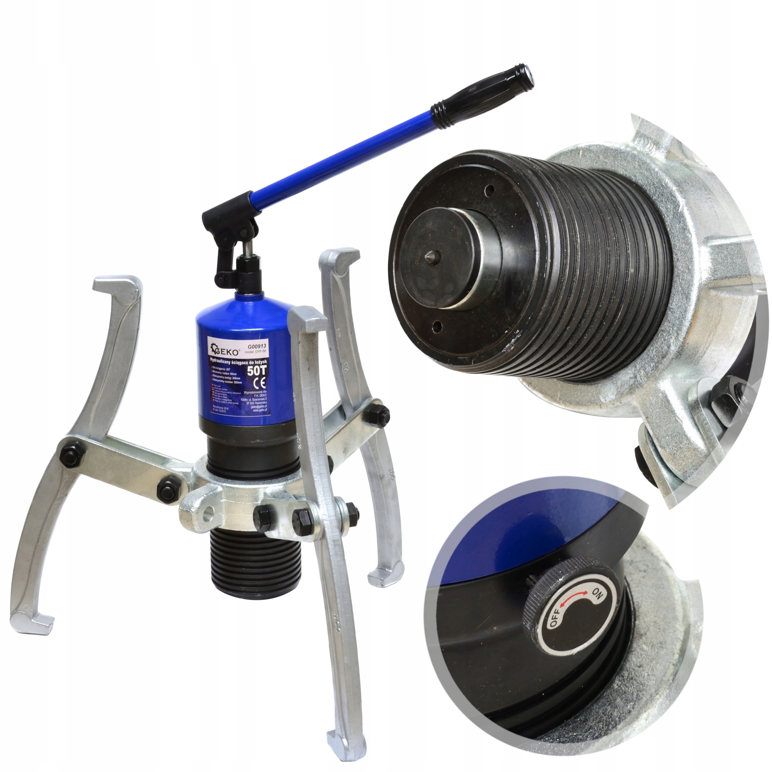 

Ściągacz hydrauliczny 50T