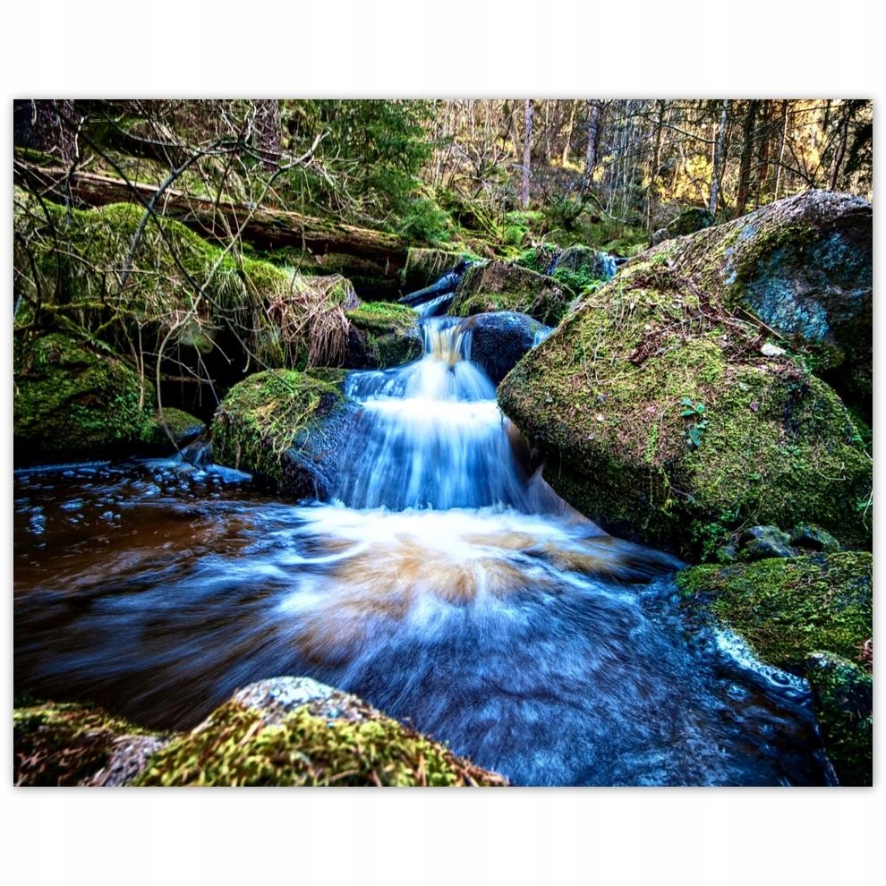 

Plakat 50x40 Błękitna kaskada