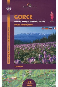 Gorce Nowy Targ i Rabka-Zdrój Mapa turystyczna
