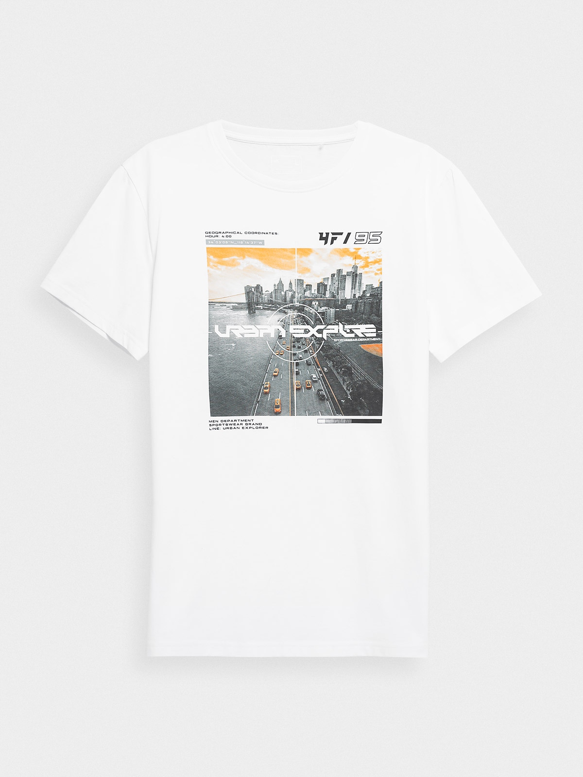 

Koszulka T- shirt 4F H4L22-TSM011-M-10S