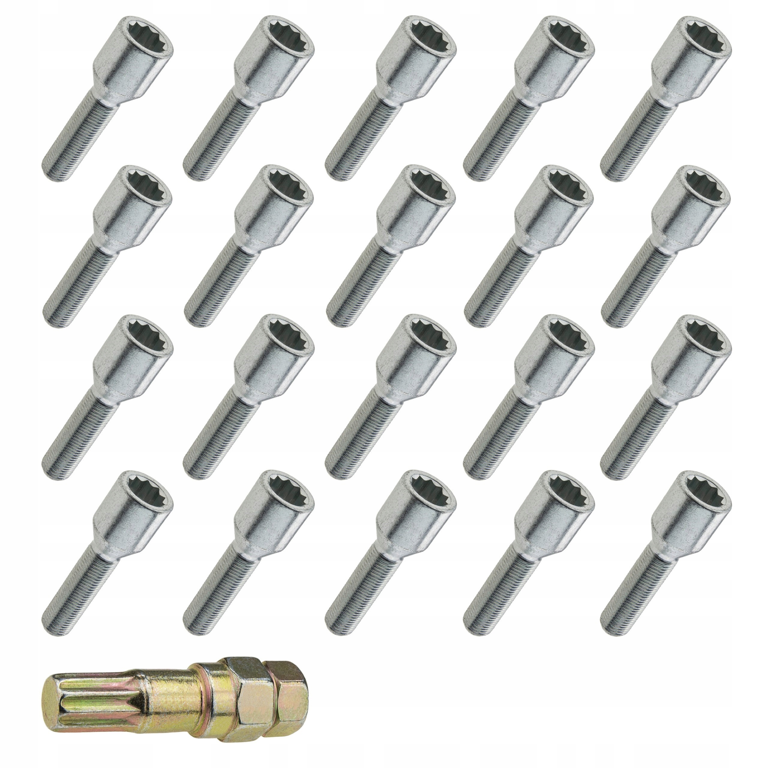 Šrouby M12X1,5 Torx Pro Kola Bmw Mercedes Mini Opel Seat Skoda Smart Vw Suzuki