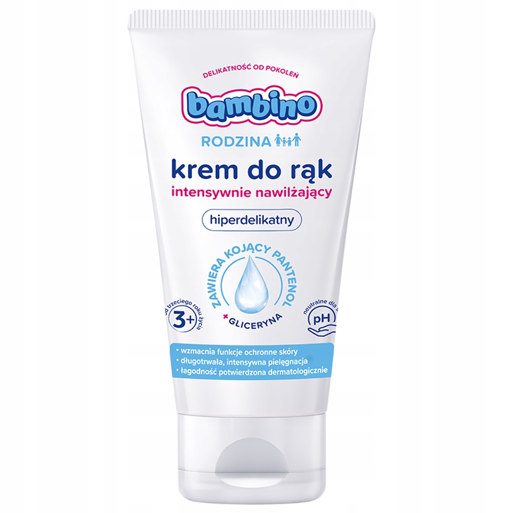 Krem do rąk BAMBINO RODZINA nawilżający 75ml
