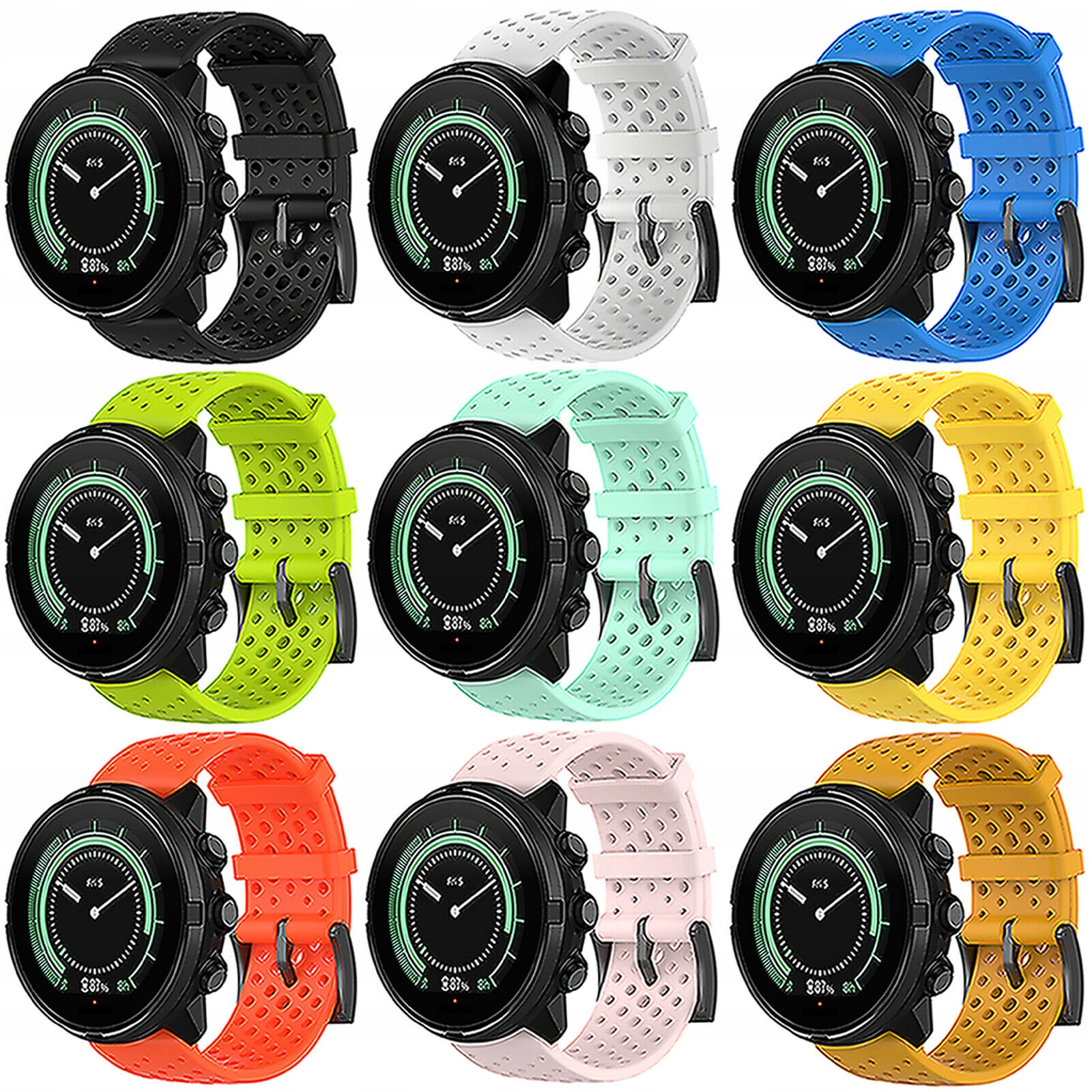 PASEK DO SUUNTO 7 / 9 BARO / SPARTAN NIEBIESKI Kolor niebieski