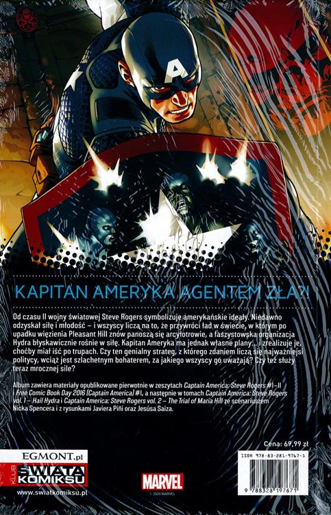 KAPITAN AMERYKA: STEVE ROGERS tom 1 ISBN 97883281348940