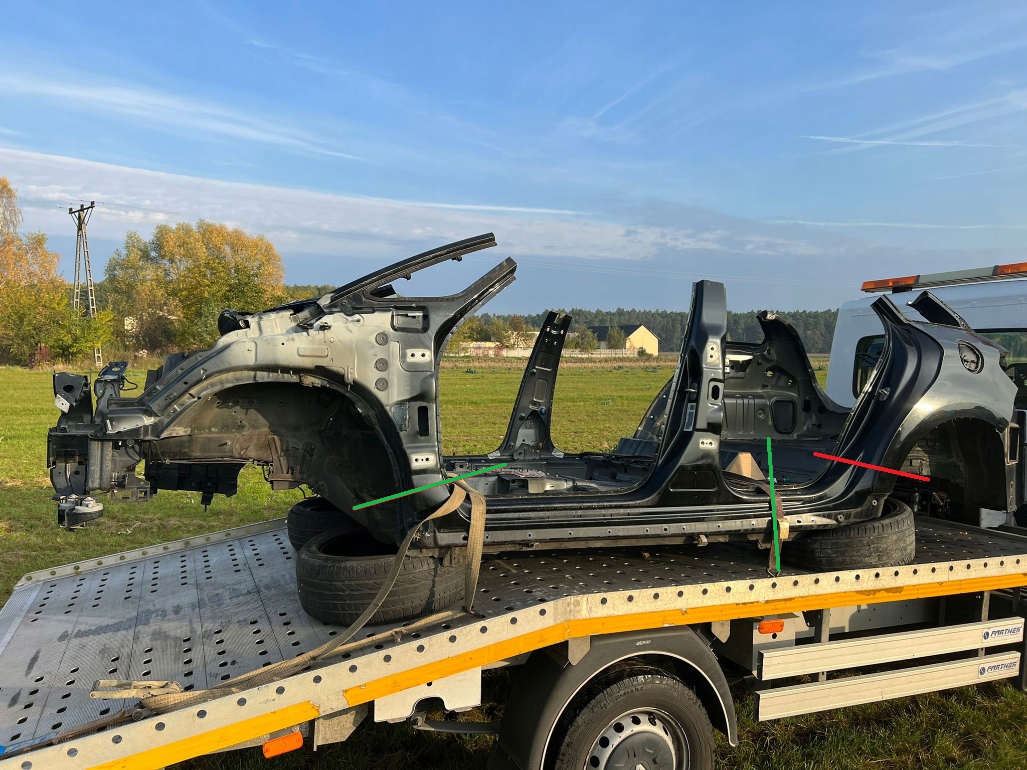 PRÓG SŁUPEK ŚRODKOWY LEWY CITROEN DS5