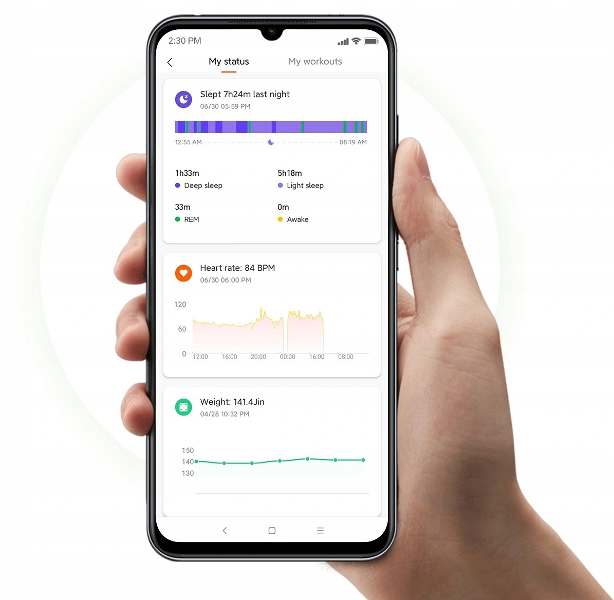 XIAOMI MI BAND 7 PLUS ZESTAW 7 OPASEK GAMA KOLORÓW Transmisja danych brak