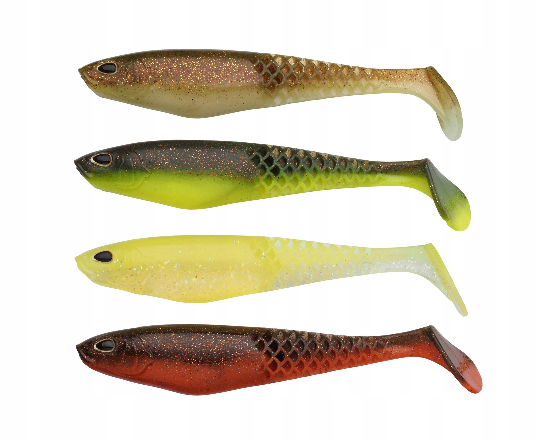 Zestaw Gum Berkley Powerbait Cullshad 12,5cm Dark Water MIX