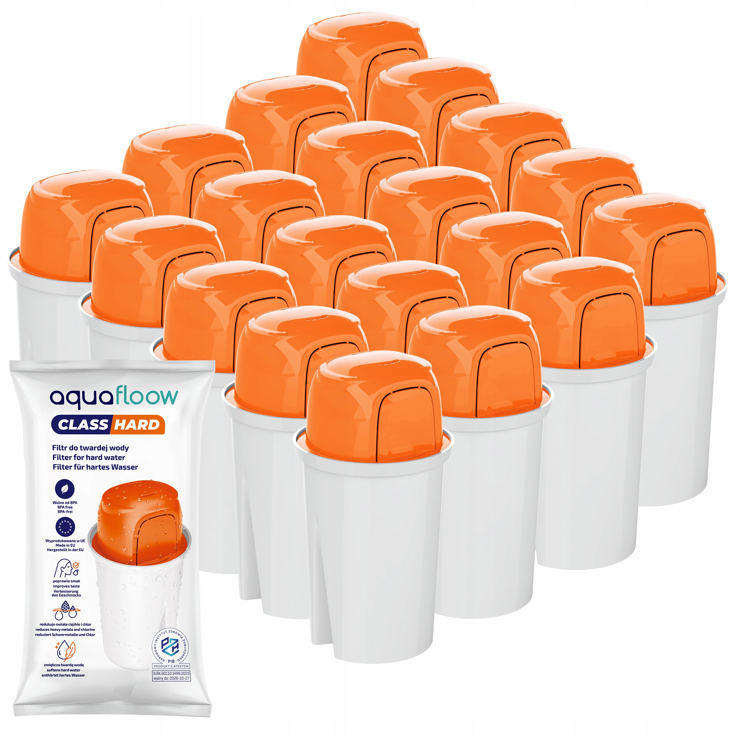 20 Ks Filtrační Vložka Do Tvrdé Vody Do Filtrační Konvice Dafi S Náhradou