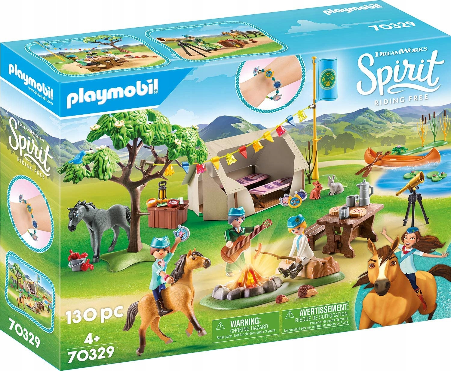 

Playmobil Spirit Konie 70329 Wakacyjny kemping