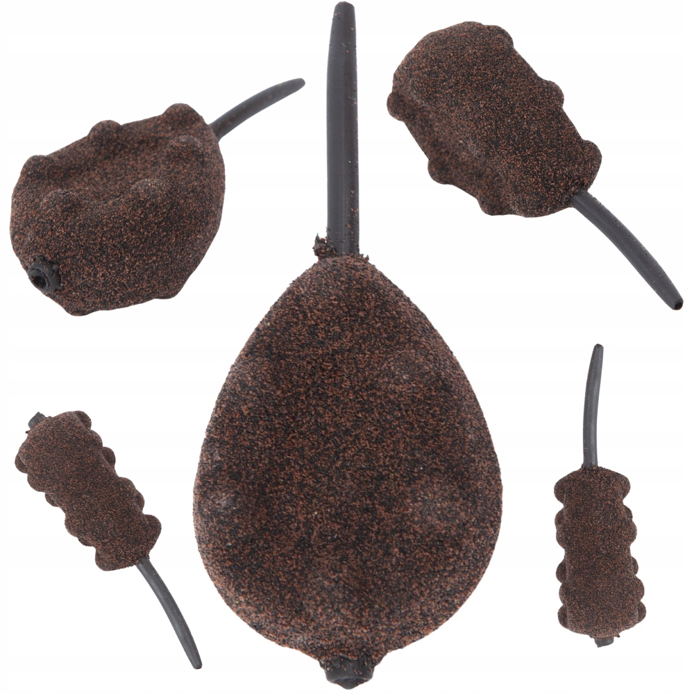 Undercarp Ciężarek Karpiowy Grippon Przelotowy Brązowy 170G