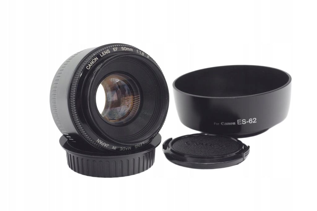 Obiektyw Canon Ef 50mm F/1 8 Ii - Niska cena na Allegro