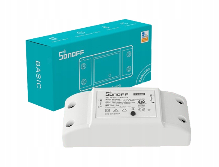 Sonoff Basic Inteligentny przekaźnik włącznik Wifi Kod producenta R2