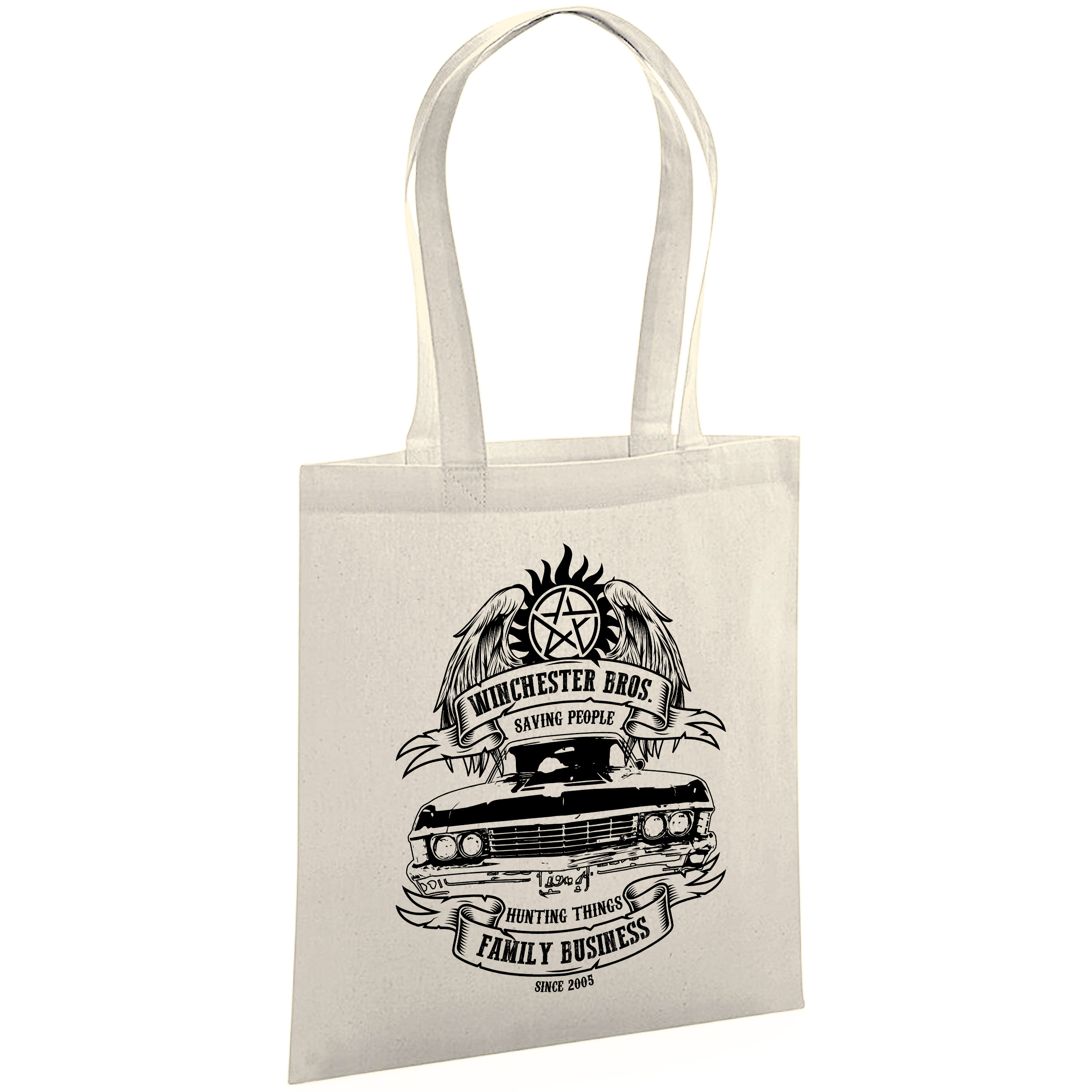 

Supernatural Winchester Sam Dean Torba Bawełna Eko