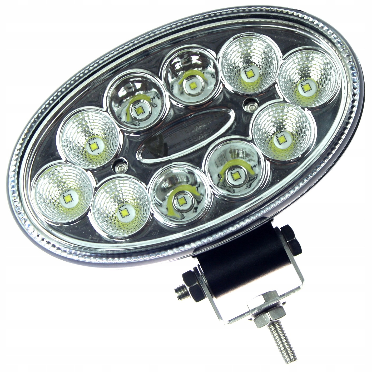 LAMPA ROBOCZA 10 LED 30W 12 24V BOCZNY UCHWYT Strength 30000 h