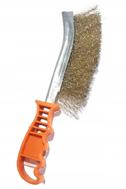 

Szczotka Druciana Mosiężna Ręczna Wąska Szczelinow