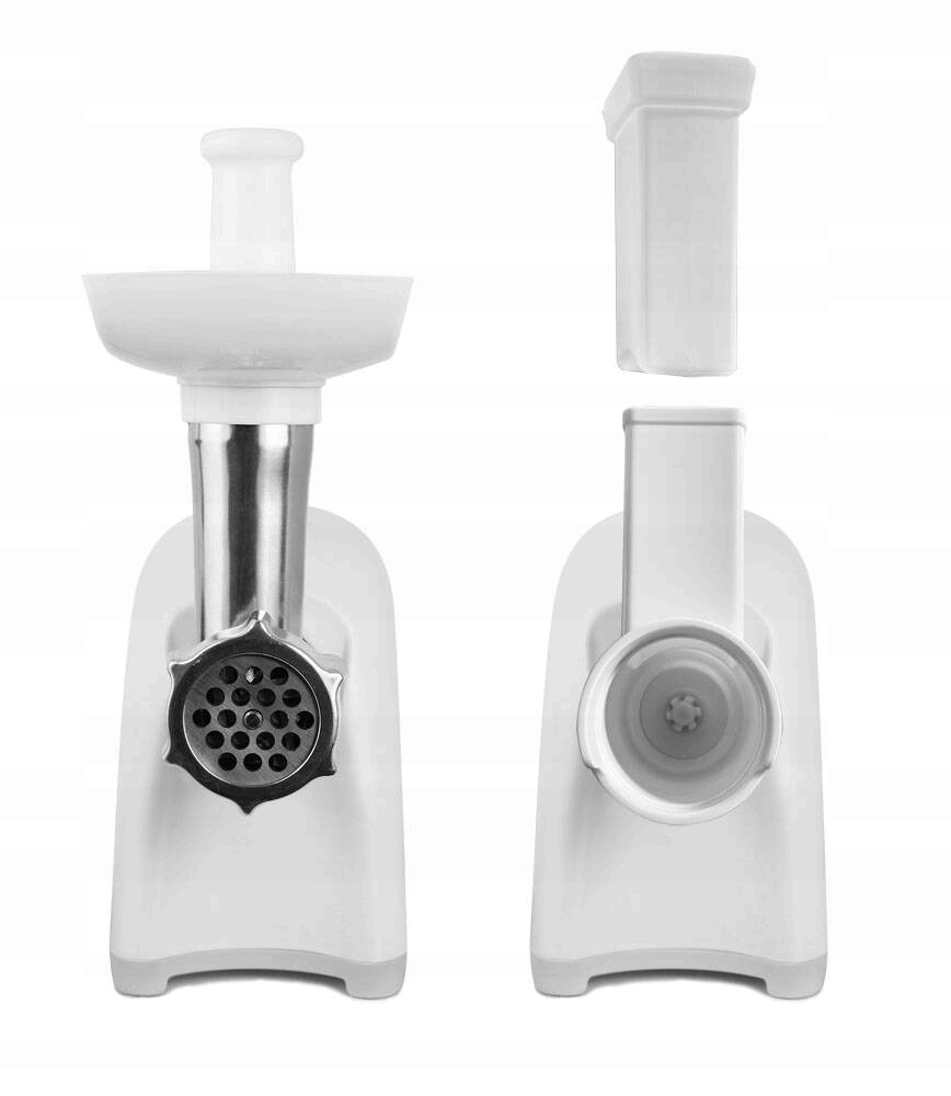 MASZYNKA DO MIELENIA MIĘSA SZATKOWNICA 2200W MASZYNA DO ROBIENIA KIEŁBASY Kolor dominujący biały