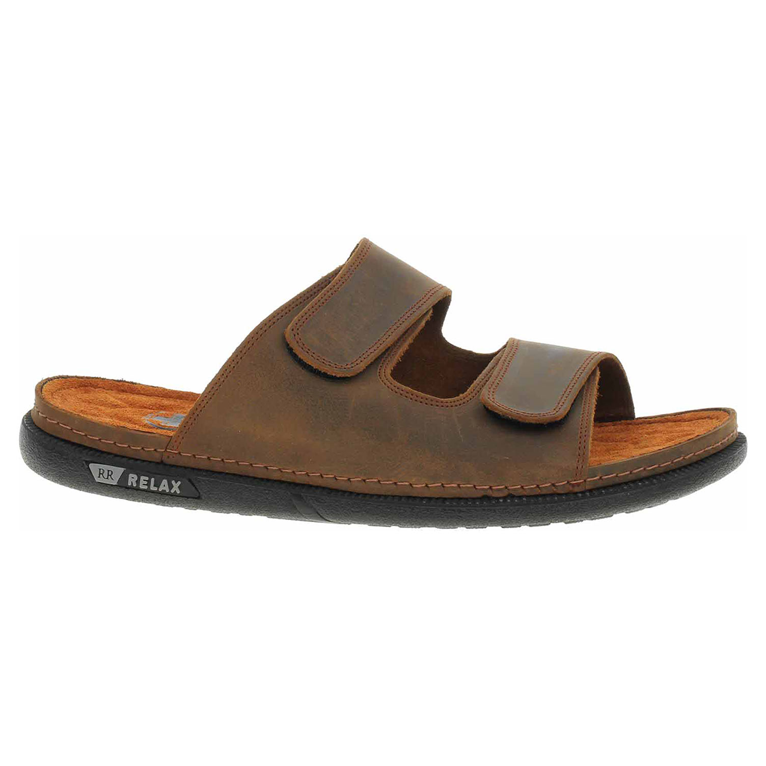 Pánské pantofle Medi Line 160N-24 Havana 49