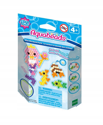 

Aquabeads Mini Zestaw Syrenka Koraliki Epoch 31771