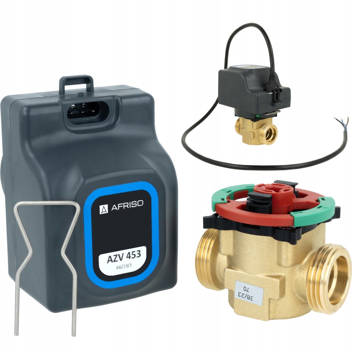 2-CESTNÝ Zónový Ventil 1 Cal Afriso Azv 453 DN20 Kvs 10 m3/h No Kabel