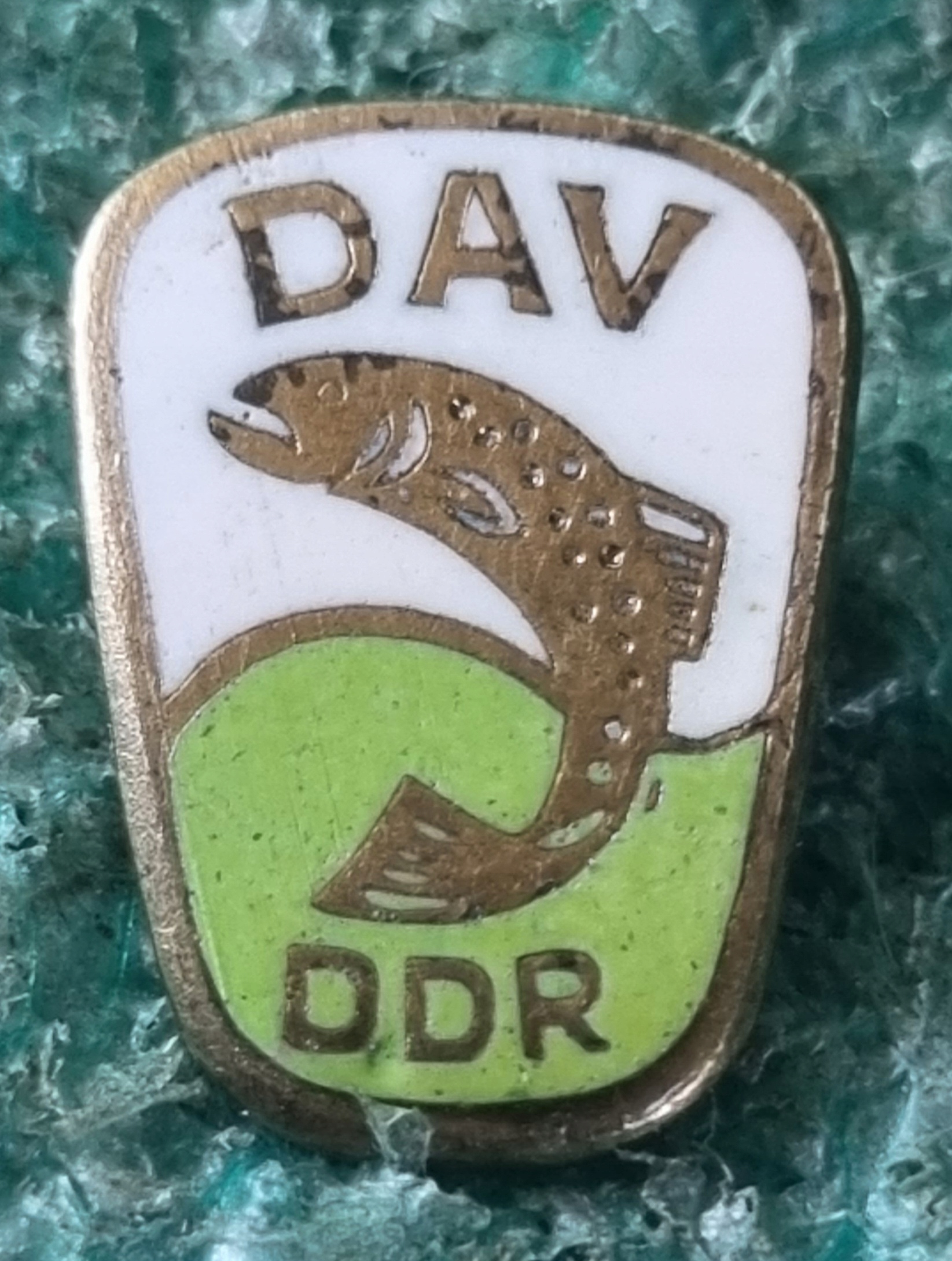 ODZNAKA NIEMIECKI ZWIĄZEK WĘDKARSKI DDR