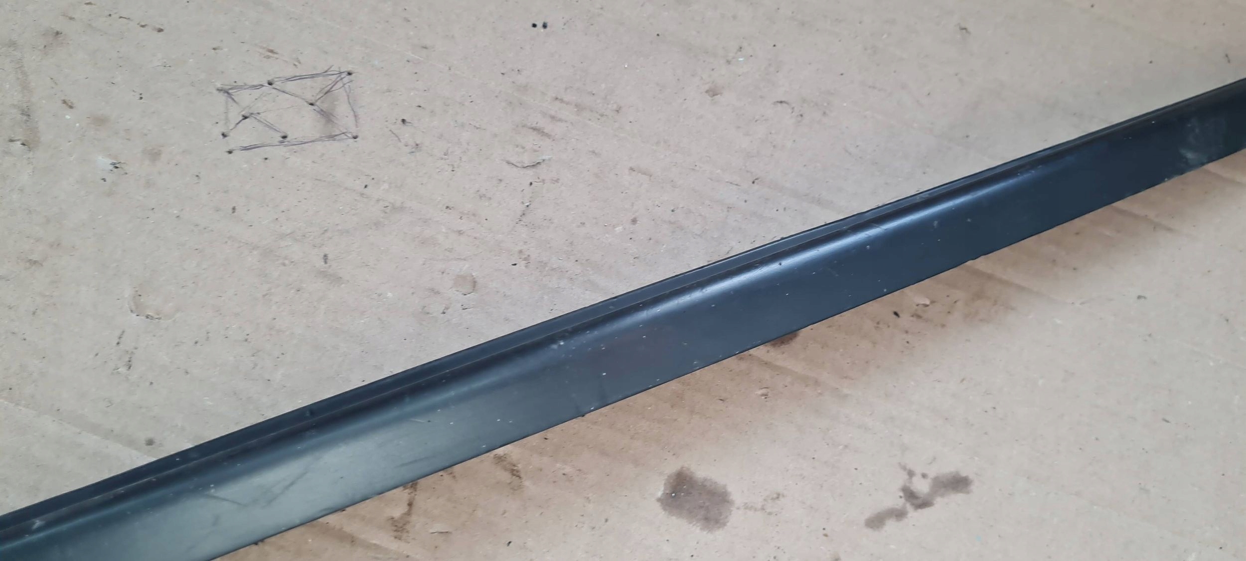 A4 B9 8W moulding cap windows CZOLOWEJ left 8W0854327C
