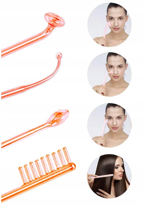 URZĄDZENIE DO PIELĘGNACJI SKÓRY TWARZY CIAŁA WŁOSÓW DARSONVAL DERMA WAND Marka DexXer